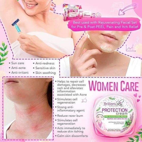 Brilliant Protection Cream Pre & Post Relief -15g Supply