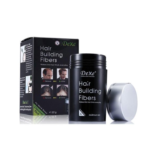 Dexe Hair Building Fibers Black - 22g Online