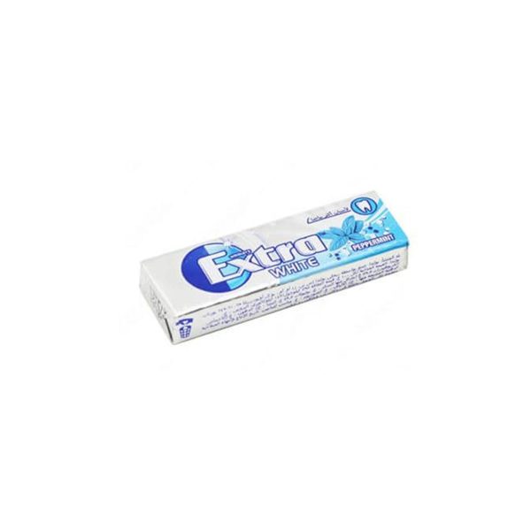 Wrigley s Extra White Peppermint Gum - 10pcs Online now