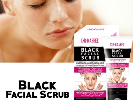 Dr.Rashel Black Facial Scrub - 100ml For Discount