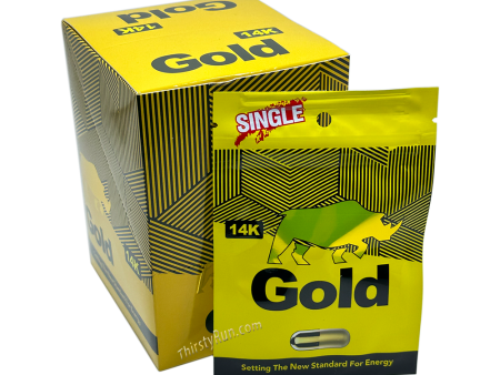 Rhino Gold 14K Pills (24 ct.) For Sale