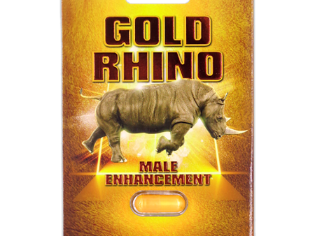 Gold  Rhino Pill (1 Capsule Each) Online now