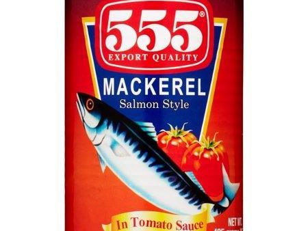 555 Mackerel Tomato Sauce 425gm on Sale