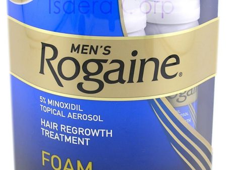 2 Month Supply Rogaine Foam 5% Men Hair Loss Discount