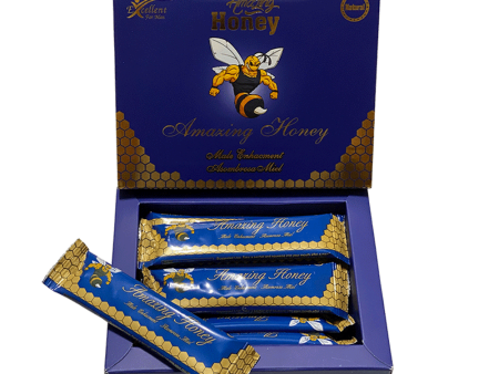 Amazing Honey Male Enhancement, Royal Honey (12 Sachets - 15 G) For Cheap