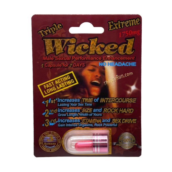 Triple Wicked Extreme Pill (24 ct.) on Sale