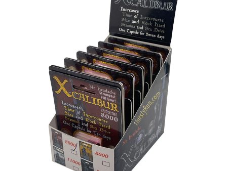 Xcalibur Extreme 8000 Pill (24 ct.) Supply