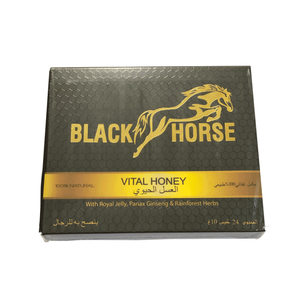 Black Horse Royal Honey (24 Sachets - 10 G) Cheap