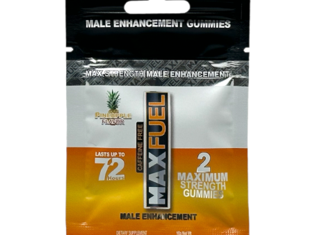 Maxfuel Male Enhancement Gummies - Pineapple (1 Pack. of 2 Gummies) Hot on Sale