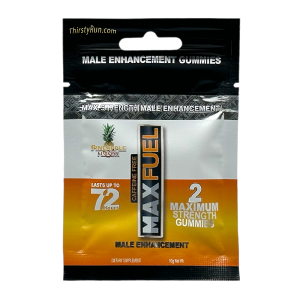 Maxfuel Male Enhancement Gummies - Pineapple (1 Pack. of 2 Gummies) Hot on Sale