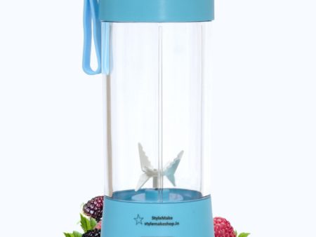 DD TRIAL Copy of Stylemake™ 6 Blade Blender 380ml Fruit Mixing Machine - High Quality USB Blender Discount