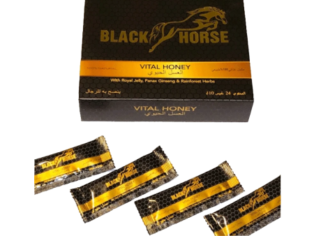 Black Horse Royal Honey (24 Sachets - 10 G) Cheap