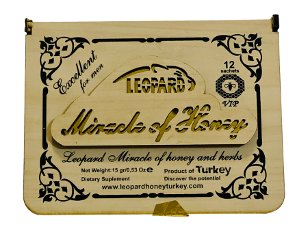 Leopard Miracle Royal Honey (12 Sachets - 15 G) on Sale