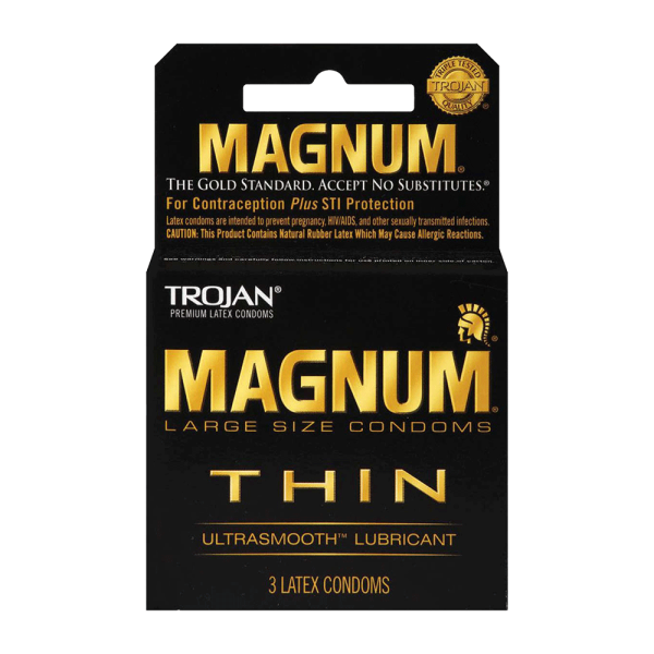 Trojan Magnum Thin Lubricated Latex Condoms (18 ct.) Online Sale