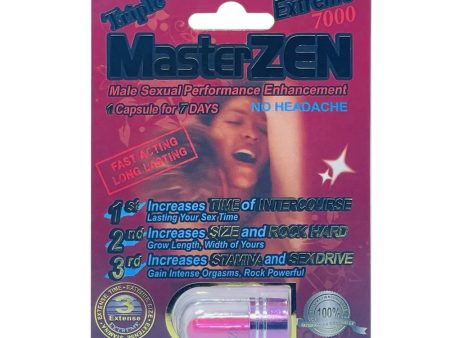 MasterZen Extreme 7000 Pill (1 Capsule) Online