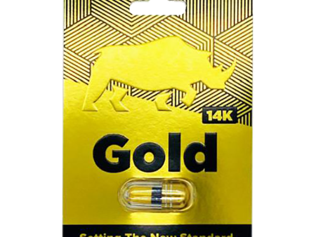 Rhino Gold 14K Pill (1 Capsule Each) Supply