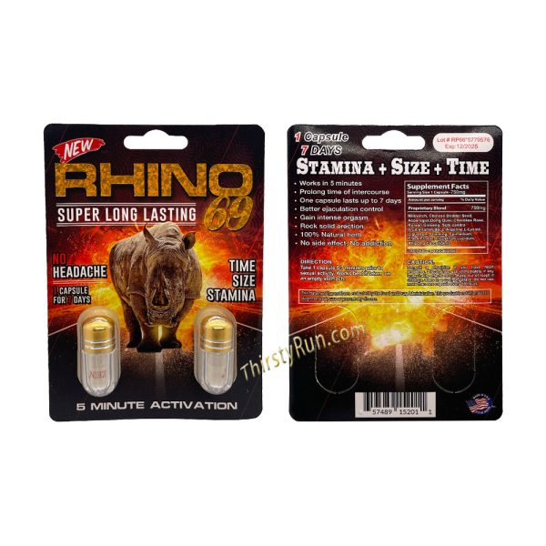 Rhino 6-9 Double Pill (24 ct. of 2 Capsules Each) Online now