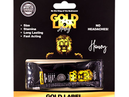 Gold Lion Honey (1 Sachet - 15 Grams Each) Online Hot Sale