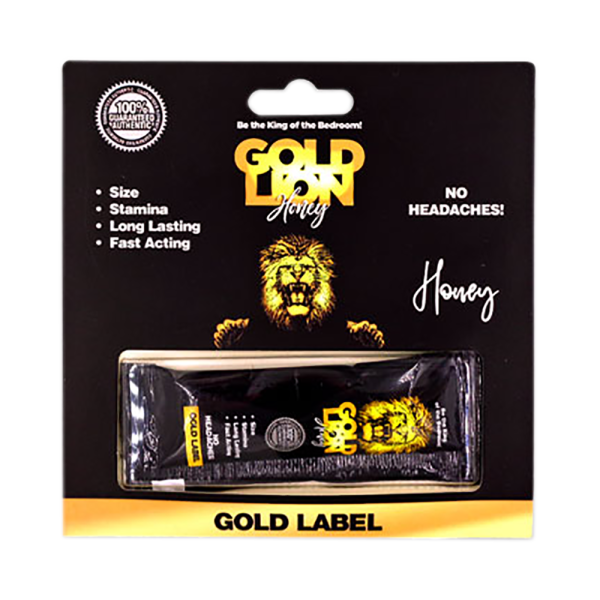 Gold Lion Honey (1 Sachet - 15 Grams Each) Online Hot Sale