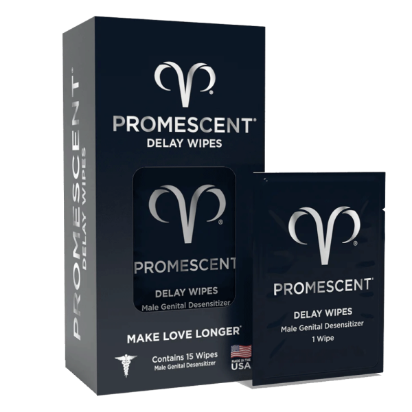 Promescent Delay Wipes For Men (15 ct.) Hot on Sale