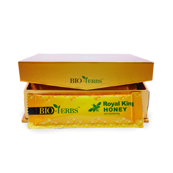 BIO HERBS Royal King Honey For Men (10 Sachets - 30 G) Supply