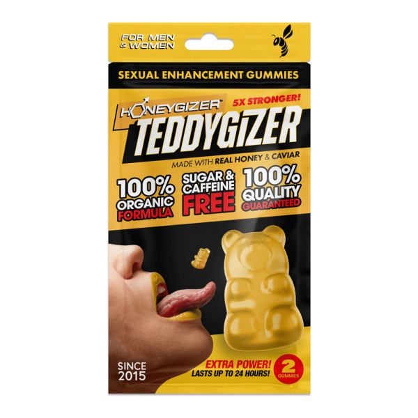 TEDDYGIZER Male Sexual Enhancement Gummy - Real Honey With Caviar & Fish Oils (24 ct.) Online Hot Sale