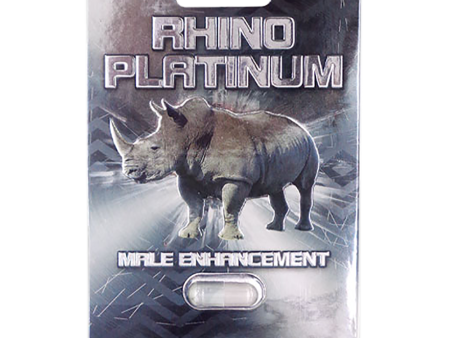 Rhino Platinum Pill (1 Capsule Each) on Sale