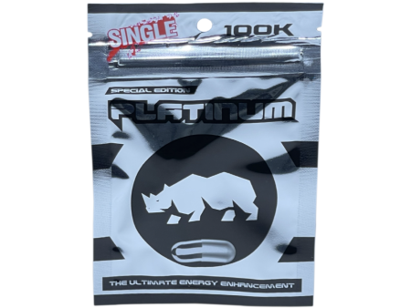 Rhino Platinum 100K Pill (1 Capsule Each) Hot on Sale