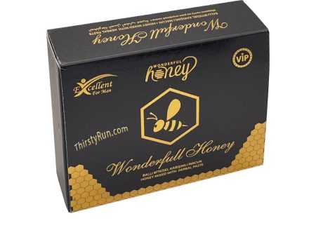 Wonderful Honey Male Enhancement - Black Box (12 Sachets - 15 G) For Sale