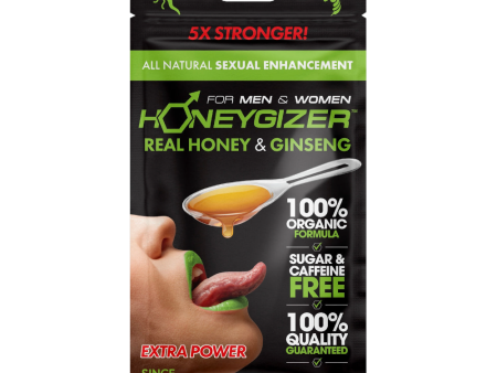 HONEYGIZER Male Sexual Enhancement- Real Honey & Ginseng (1 Spoon) Online Hot Sale