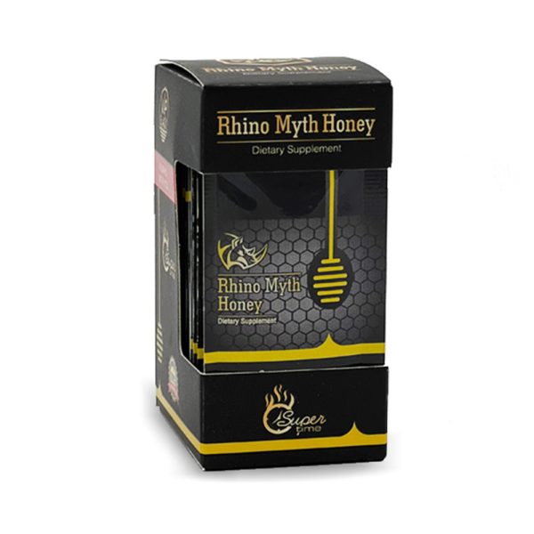 Rhino Myth Honey - Black (12 Sachets - 7 G) For Discount