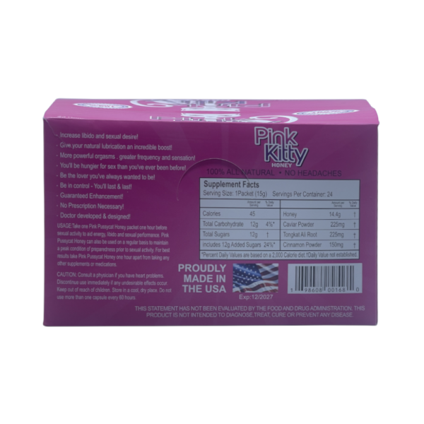 Pink Kitty Honey (24 Sachets - 15 G) For Cheap