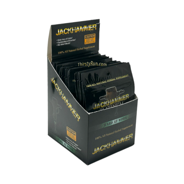 JACKHAMMER Platinum Pills (24 ct.) Supply