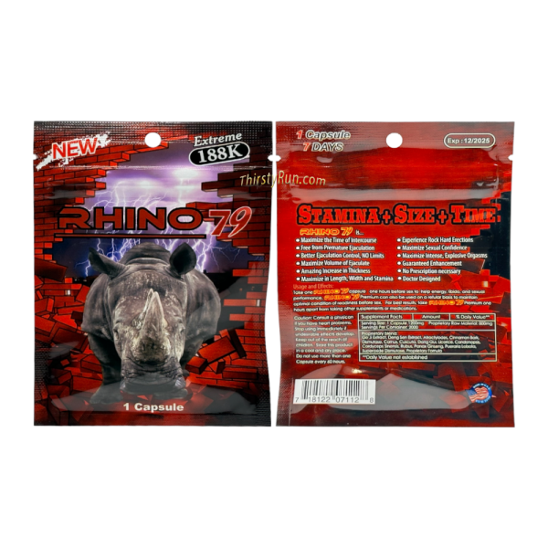 Red Rhino 79 Extreme 188K Pills (1 Capsule Each) Discount