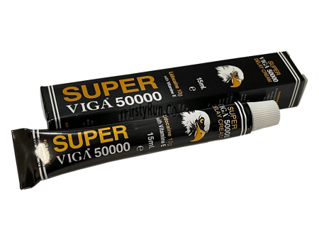 Super VIGA 50000 Delay Cream for Men (15 ml 0.50 fl oz.) For Discount