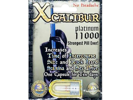 Xcalibur Platinum 11000 Pill (1 Capsule Each) Discount