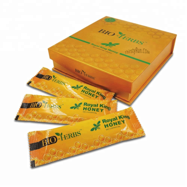 BIO HERBS Royal King Honey For Men (10 Sachets - 30 G) Supply