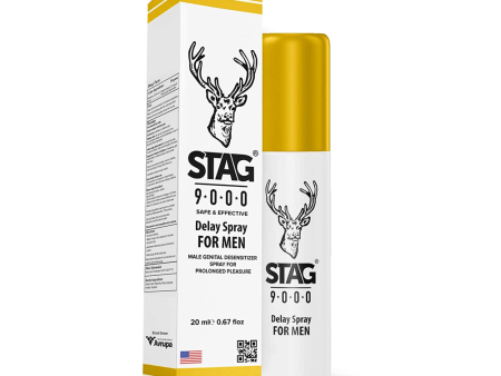 Stag 9000 Delay Spray for Men (20 ml 0.67 fl oz.) For Discount