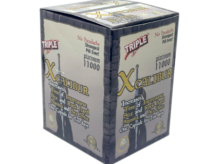 Xcalibur Platinum 11000 Triple Pill (24 ct. of 3 Capsules Each) Discount