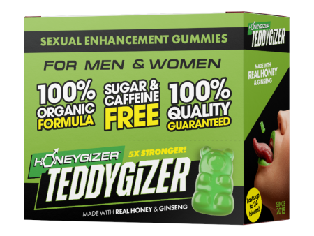 TEDDYGIZER Male Sexual Enhancement Gummy - Real Honey & Ginseng (24 ct.) Online Hot Sale