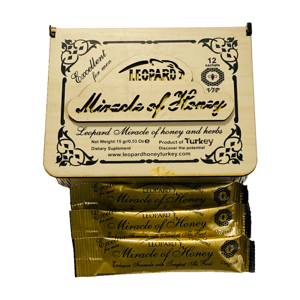 Leopard Miracle Royal Honey (12 Sachets - 15 G) on Sale