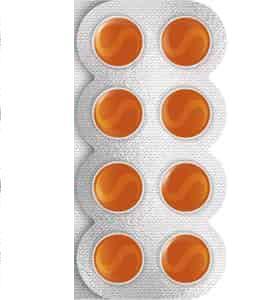 Strepsils Medicated Throat Lozenges - Orange Candy - 8 Pcs Online Hot Sale