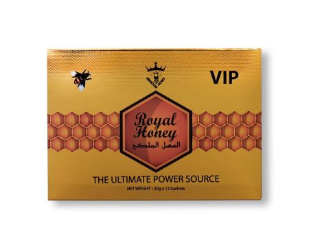 Royal Honey For Men - Gold (12 Sachets - 20 G) on Sale