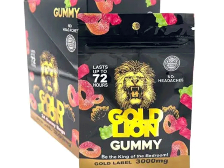 Gold Lion Gummies For Him (24 ct.) Online now