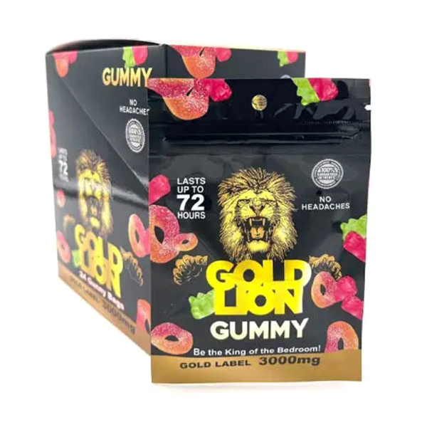 Gold Lion Gummies For Him (24 ct.) Online now