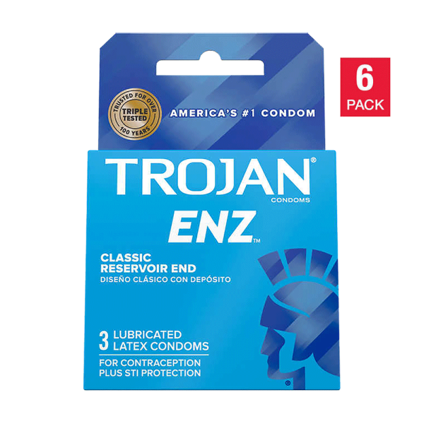 Trojan-Enz Lubricated Latex Condoms (18 ct.) For Sale