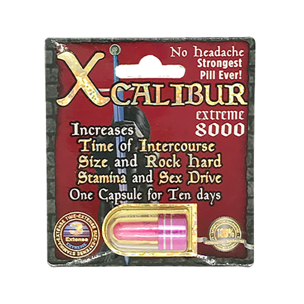 Xcalibur Extreme 8000 Pill (1 Capsule Each) For Cheap