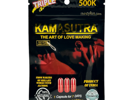 Kamasutra 500k Pills - Triple Pills (3 Capsules Each) Cheap