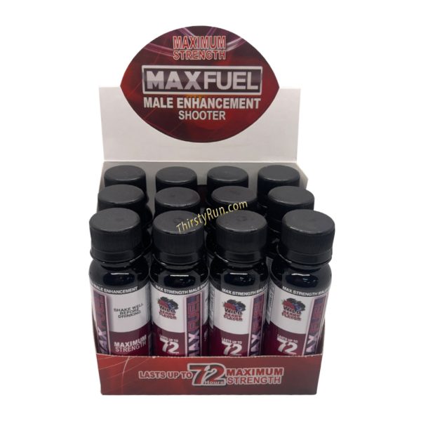 MaxFuel Male Enhancement Shooter - Wildberry (12 ct. - 3 oz.) Hot on Sale