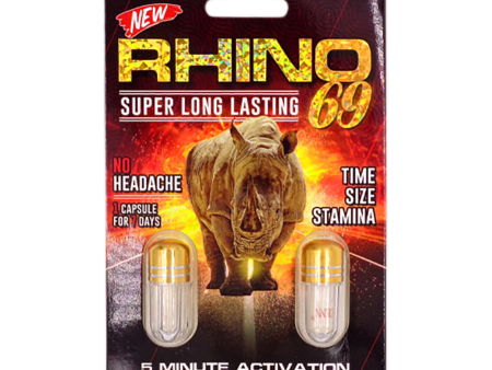 Rhino 6-9 Double Pill (2 Capsules Each) Discount